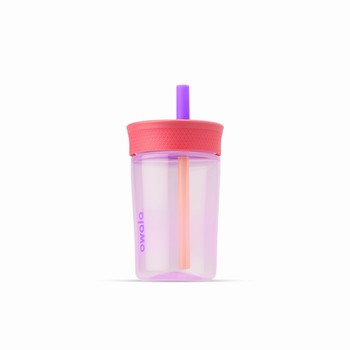 Owala 15oz Tumbler Water Bottles Kids Pink | IQMHAS195